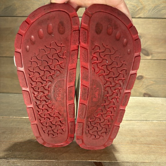 birkenstock birki womens size 9 shoes red love clover comfort sandals - Picture 7 of 11